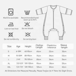 Túi ngủ mùa hè bằng tơ tằm dâu tằm cao cấp cho bé, mẫu thử miễn phí, 1.0 Tog, thiết kế tách chân, chăn ngủ cho trẻ nhỏ, <span class=keywords><strong>s</strong></span>ản phẩm dành cho bé - Product Image 2