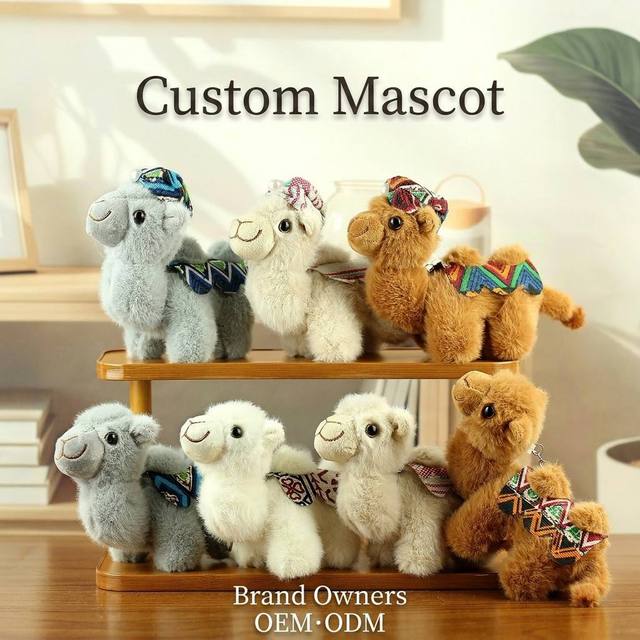 Custom Dunhuang Camel Plush Toy Souvenir Factory Direct Bespoke Toy Project Development Bulk Order Quick Response B2B