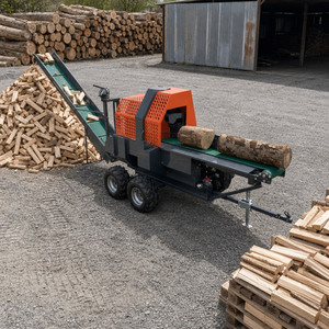 Máquina Cortadora <span class=keywords><strong>de</strong></span> Leña Forestal <span class=keywords><strong>de</strong></span> Bajo MOQ, 27HP, Motor LIFAN, Sierra para Troncos, Bomba Hidráulica OEM ODM, Flujo <span class=keywords><strong>de</strong></span> 50L, Montada en Remolque - Product Image 3