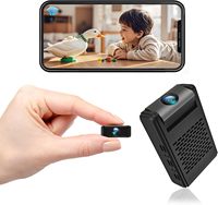 4G LTE Mini Camera with Night Vision Memory Card Long Battery Life 5GHz WiFi Connection for Outdoor IP20 Security Monitoring