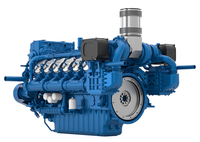 Weichai baudouin 12M26.2 900hp 1800rpm refroidi à l'eau 4 temps 12 cylindres moteur diesel marin pour moteur de bateau