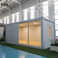 Maison conteneur démontable de 20 pieds - Unité portable et modulaire pour l'hébergement de camps miniers