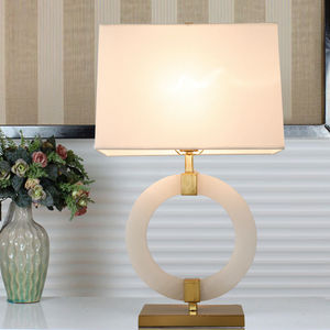 Lampe <span class=keywords><strong>de</strong></span> table décorative d'intérieur au design unique en pierre d'albâtre, nouvelle invention, lecture nocturne à LED, lumière <span class=keywords><strong>de</strong></span> bureau en marbre naturel <span class=keywords><strong>de</strong></span> luxe - Product Image 5