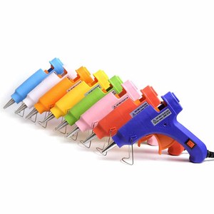 Buse en alliage d'aluminium à capacité calorifique de 20W, système de chauffage <span class=keywords><strong>thermique</strong></span> de qualité supérieure, <span class=keywords><strong>pistolet</strong></span> à colle thermofusible de qualité bricolage - Product Image 1