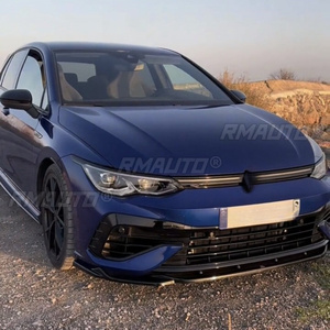 สปอยเลอร์กันชนหน้ารถยนต์ ชิ้นส่วนตกแต่งสำหรับ Volkswagen Golf 8R ฝาครอบป้องกันกันชน อุปกรณ์ตกแต่งรถยนต์ - Product Image 4