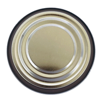 Prix d'usine, personnalisé, 209D, 62,3 mm, boîte de conserve en fer blanc de qualité alimentaire, fermeture lisse, bouchons ronds en métal pour boîtes de conserve et boîtes