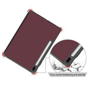 Funda de tableta para samsung <span class=keywords><strong>galaxy</strong></span> <span class=keywords><strong>tab</strong></span> <span class=keywords><strong>S7</strong></span> <span class=keywords><strong>plus</strong></span> /S8 <span class=keywords><strong>plus</strong></span> <span class=keywords><strong>5G</strong></span>/<span class=keywords><strong>S7</strong></span> Fe, soporte Trifold de 12,4 pulgadas - Product Image 5