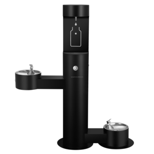 Dispensador de Agua Potable para Exteriores con Filtración, Recipiente Lateral y Bebedero para Animales - Product Image 5