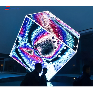 P1.5 Fine-Pitch độ nét cao đầy đủ màu sắc Cube hiển thị Quảng Cáo Sáng Tạo hiển thị, điện thoại thông minh Wifi điều khiển trong nhà hiển thị - Product Image 3