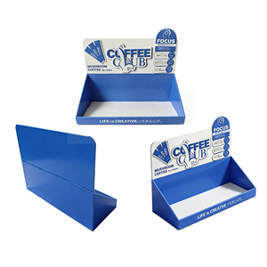 Expositor de Papelão Personalizado Moderno para Lojas de Varejo com Ganchos e Prateleira de Exibição Corrugada - Product Image 5