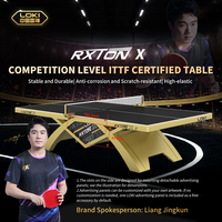 Loki Competition Level Rxton 25X Table de ping-pong Certification ITTF professionnelle Normes supérieures Table de tennis de table avec filet