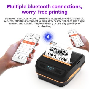 Hanyin A300E Kurumsal Mobil Taşınabilir Elektronik El Tipi Etiket Yazıcısı Stokta - Product Image 2