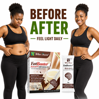 Shake de remplacement de repas au chocolat, produits de perte de poids, protéines, fibres, contrôle de la faim, poudre de café vert, fournisseur en gros