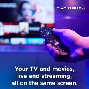 TiVo Stream 4K Android TV Set-Top Box 4K UHD Quad Core Intel Atom Z3735F para Vision HDR y para sonido Atmos TV en vivo - Product Image 4