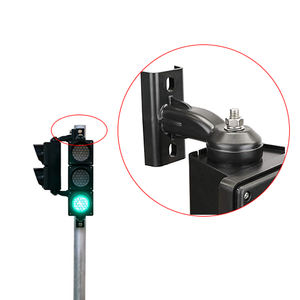 Feux de signalisation routière LED étanches IP65 200 mm 300 mm Rouge Vert Lampe de passage piétonnier 12V 24V 110V 220V Extérieur - Product Image 4