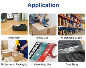 कारखाने निर्माण पैकेजिंग स्पष्ट टेप प्लास्टिक बोप पैकिंग टेप जंबो रोल नाजुक - Product Image 4