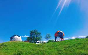 บ้านเคลื่อนที่ทรงแคปซูลอวกาศสุดฮิตบนอินเทอร์เน็ต สำหรับพักผ่อน สำนักงาน หรือพื้นที่ชมวิว  ตกแต่งกระจกให้ชมท้องฟ้าเต็มไปด้วยดวงดาว ปรับแต่งได้ตามต้องการ - Product Image 4