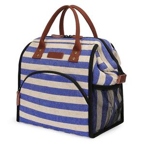 Bolsa Térmica para Almuerzo, Ecológica y Duradera, de Nailon, para Mujeres, Hombres, Adultos, Universidad, Trabajo, Picnic, Senderismo, Playa, Pesca - Product Image 5