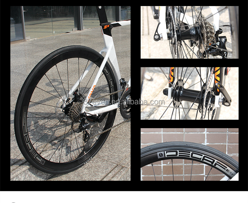 JAVA SILURO 3 18-Speed Carbon Fiber Road Bike for Adults with