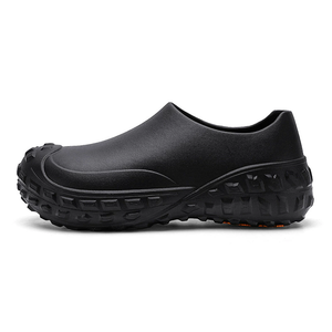 CF2501 Stock Unisex clog <span class=keywords><strong>da</strong></span> <span class=keywords><strong>lavoro</strong></span> nero uomo donna in gomma griglia Sole antiscivolo Eva estate inverno <span class=keywords><strong>scarpe</strong></span> <span class=keywords><strong>da</strong></span> cucina Chef - Product Image 5