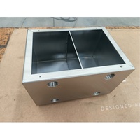 Services de boîtiers de fabrication de tôle personnalisés OEM (usinage CNC de soudage par estampage) Pièces découpées en boîte en acier inoxydable