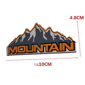 Emblema 3D in Metallo a Forma di <span class=keywords><strong>Montagna</strong></span> Innevata <span class=keywords><strong>per</strong></span> <span class=keywords><strong>Auto</strong></span>, Adesivo Decorativo <span class=keywords><strong>per</strong></span> Jeep Wrangler JK Compass Grand Cherokee Patriot Liberty Renegade - Product Image 2