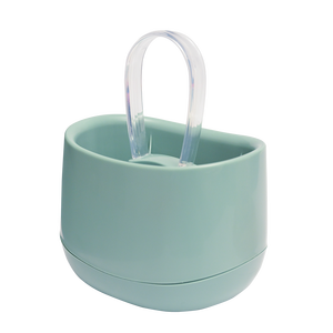 Bouteilles et bocaux de rangement en plastique PP sans BPA Gaia Piu Green 160x120x210 mm avec poignée pour la cuisine - Product Image 1