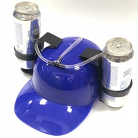 2023 novedoso ajustable cerveza Soda Can Holder Cap Party Hat Favor para bebedores festivo BEER HOLDER HELMET