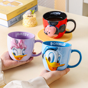 <span class=keywords><strong>Taza</strong></span> de Cerámica con Relieve 3D de Mickey Mouse, <span class=keywords><strong>Taza</strong></span> de Agua Creativa para el Hogar, para Parejas, Regalo Perfecto para los Fanáticos de Mickey - Product Image 4