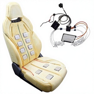 Compresseur d'air électrique 12V <span class=keywords><strong>pour</strong></span> système <span class=keywords><strong>de</strong></span> massage lombaire à 8 coussins, amélioration <span class=keywords><strong>de</strong></span> confort et <span class=keywords><strong>de</strong></span> luxe <span class=keywords><strong>pour</strong></span> l'habitacle automobile en PVC (pièce d'origine) - Product Image 6