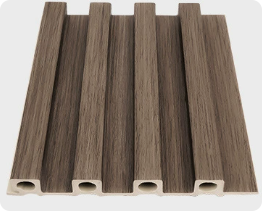 Chine beau panneau mural wpc 100% nouvelles matières premières conception étanche <span class=keywords><strong>grain</strong></span> de bois blanc pour la maison - Product Image 3