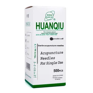 เข็มฝังเข็มสเตนเลสสตีลแบบใช้แล้วทิ้งมาตรฐาน CE ระดับ II สำหรับแพทย์แผนจีนมาตรฐาน CE - Product Image 4