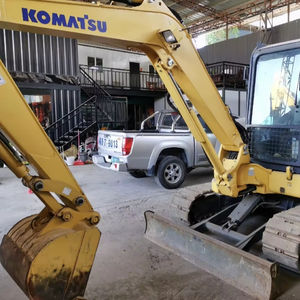 Machinerie agricole Mini-excavatrice d'occasion Pc55 à vendre à Shanghai/Excavatrice Komatsu Pc55mr d'occasion fabriquée au Japon - Product Image 4