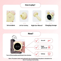 Vibrateur Discret et Sexy pour Femme avec Alarme, Étanche USB, Cadeau de Saint-Valentin, Jouet à Succion Télécommandé via Application Personnalisée, Achat en Gros