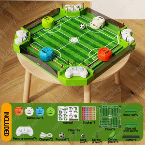 Juego de Fútbol Arcade Hyperlaps Mini para 4 Jugadores, Juego de Mesa Personalizable y Divertido para Adultos y Niños, Funciona con Monedas, Ideal para Reuniones Familiares - Product Image 2