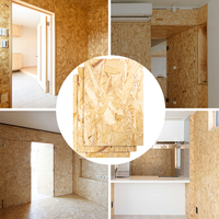 Directo de fábrica, venta al por mayor, tablero OSB ecológico, tablero de hebras orientado para la fabricación de muebles