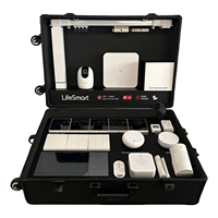 LifeSmart Overseas Demo Box 120 Nature 7 Pro Système de sécurité domotique intelligent avec écran tactile