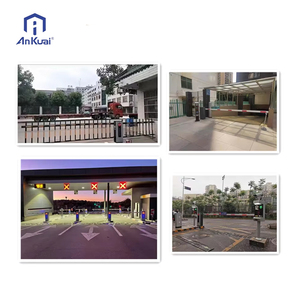 Nhà máy tùy chỉnh Nền Kinh Tế thép điện 110V/220V AC/DC động cơ bãi đậu xe/Giao Thông Đường rào cản số điện thoại cửa hệ thống - Product Image 3