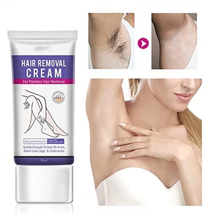 Label privé crème épilatoire indolore <span class=keywords><strong>pour</strong></span> femmes peau sensible zone du bikini dépilatoire aloès naturel <span class=keywords><strong>pour</strong></span> les aisselles - Product Image 3