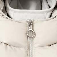 Veste matelassée en duvet personnalisée pour homme avec masque balaclava, style urbain décontracté, vêtements d'hiver européens, protection contre le froid et le vent pour les activités de plein air