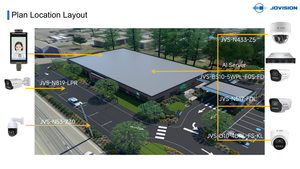 JVS-N518-ZDL 5MP CMOS Bullet <span class=keywords><strong>Camera</strong></span> Dual-Light Zoom <span class=keywords><strong>80m</strong></span> IR 60m Warm Tracking מיקרופון מובנה ראיית לילה IP67 עמיד למים NVR - Product Image 6