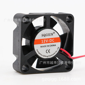 พัดลมระบายความร้อน Sqgiun 3010 DC ขนาด 30x30x10 มม. 12V สำหรับเครื่องเพิ่มความชื้น อินเวอร์เตอร์ พัดลมขนาดเล็ก - Product Image 2