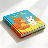 Publicación de Libros Infantiles Impresos Personalizados de Tapa Dura, Libros de Cartón, Libros Pop-Up y Libros de Cartón en Inglés para Bebés