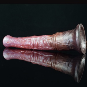 YOCY New Arrival 29 cm Super Erotic Horse <b>Dildo</b> Long Sex Toy Platinum Silicone Animal <b>Dildo</b> for Women Stimulation - Product Image 6