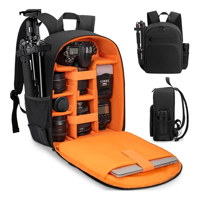 Camera Backpack for Photographers Camera Bag with 13.5" Laptop Compartment & Tripod Holder Professional Photography Camera Case