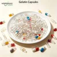 Capsules de gélatine vides transparentes et opaques de qualité supérieure, conformes aux normes européennes, pour compléments alimentaires