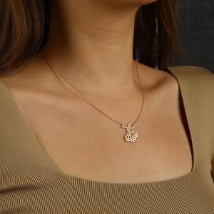 Collana di Alta Qualità con Pendente Girevole del Mevlana, Gioielleria Islamica Musulmana in Acciaio Inossidabile, Collana con Pendente Rumi - Product Image 6