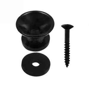 2 Piezas/Juego de Hebillas Antideslizantes para Correa de Guitarra, Botones de Rosca para Correas de Guitarra Acústica, Eléctrica y Bajo, Accesorios para Correas de Guitarra - Product Image 4