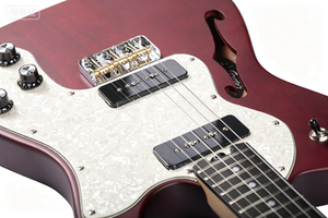 ขายตรงจากโรงงาน กีตาร์ Grote <span class=keywords><strong>Telecaster</strong></span> บอดี้ไม้มะฮอกกานี ฟิงเกอร์บอร์ดไม้โรสวูด รุ่น TLF-05 - Product Image 5