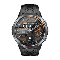 Reloj Inteligente KT88 con Linterna Potente y Batería de 1100 mAh, Registra Pasos, Calorías, Oxígeno en Sangre, Reloj Deportivo para Hombre, Teléfono Inteligente